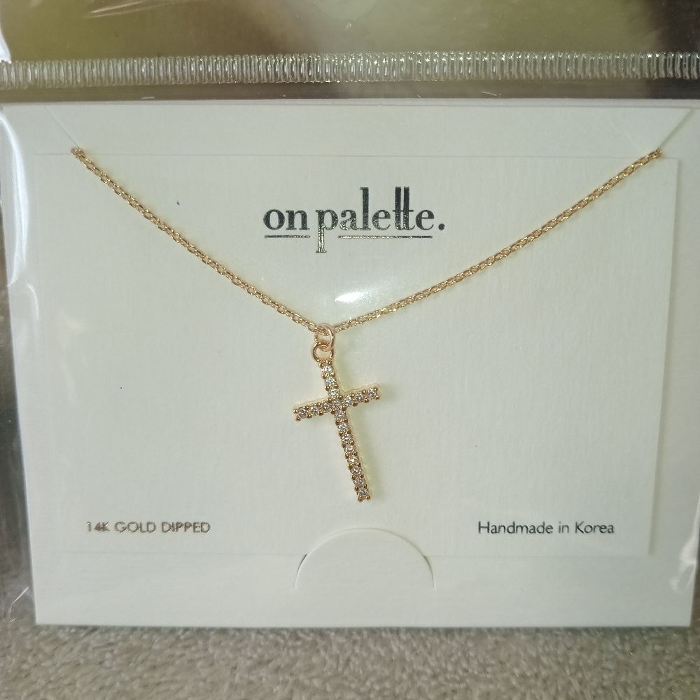 Gold Cross Necklace